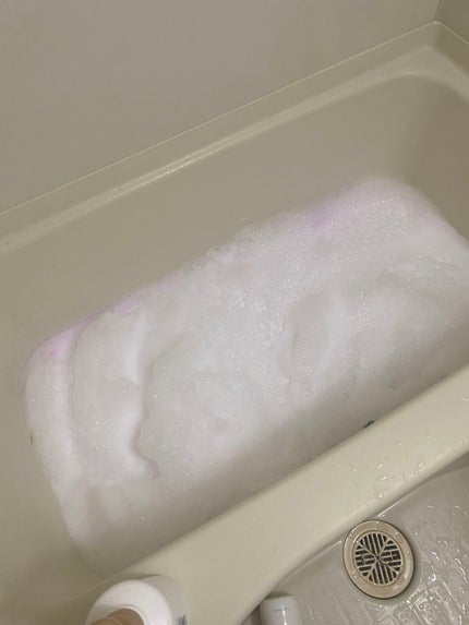 贅沢泡とろ 入浴料 スリーピングアロマの香り/お湯物語/保湿系入浴剤を使ったクチコミ(2枚目)