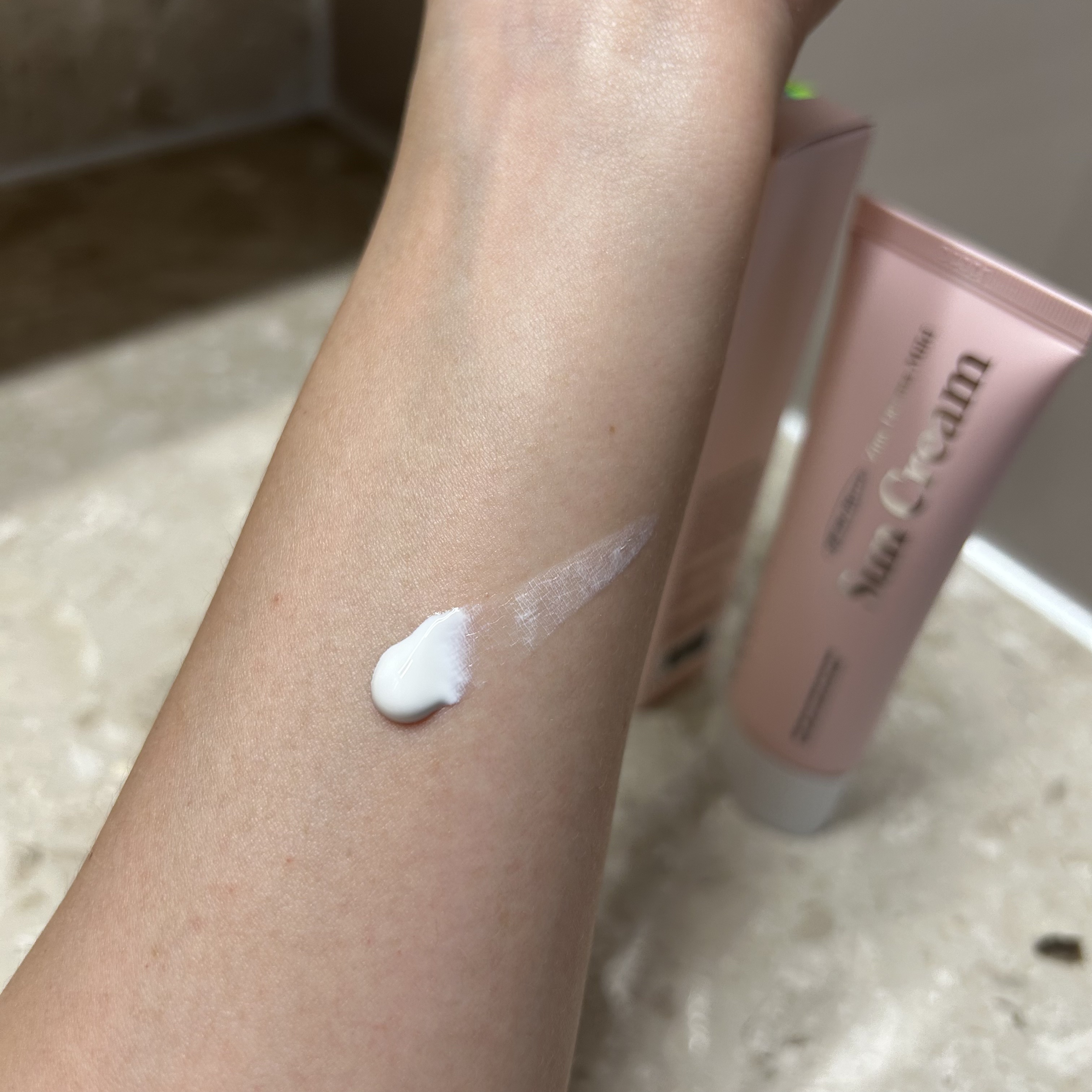 ジンク ダーマ マイルドサンクリーム/KAHI/日焼け止めクリームを使ったクチコミ（2枚目）