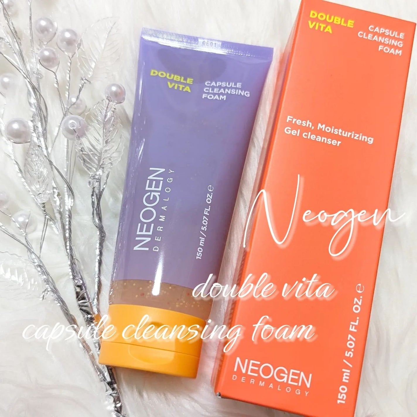 ダブルビタカプセルクレンジングフォーム/NEOGEN/洗顔フォームを使ったクチコミ(1枚目)