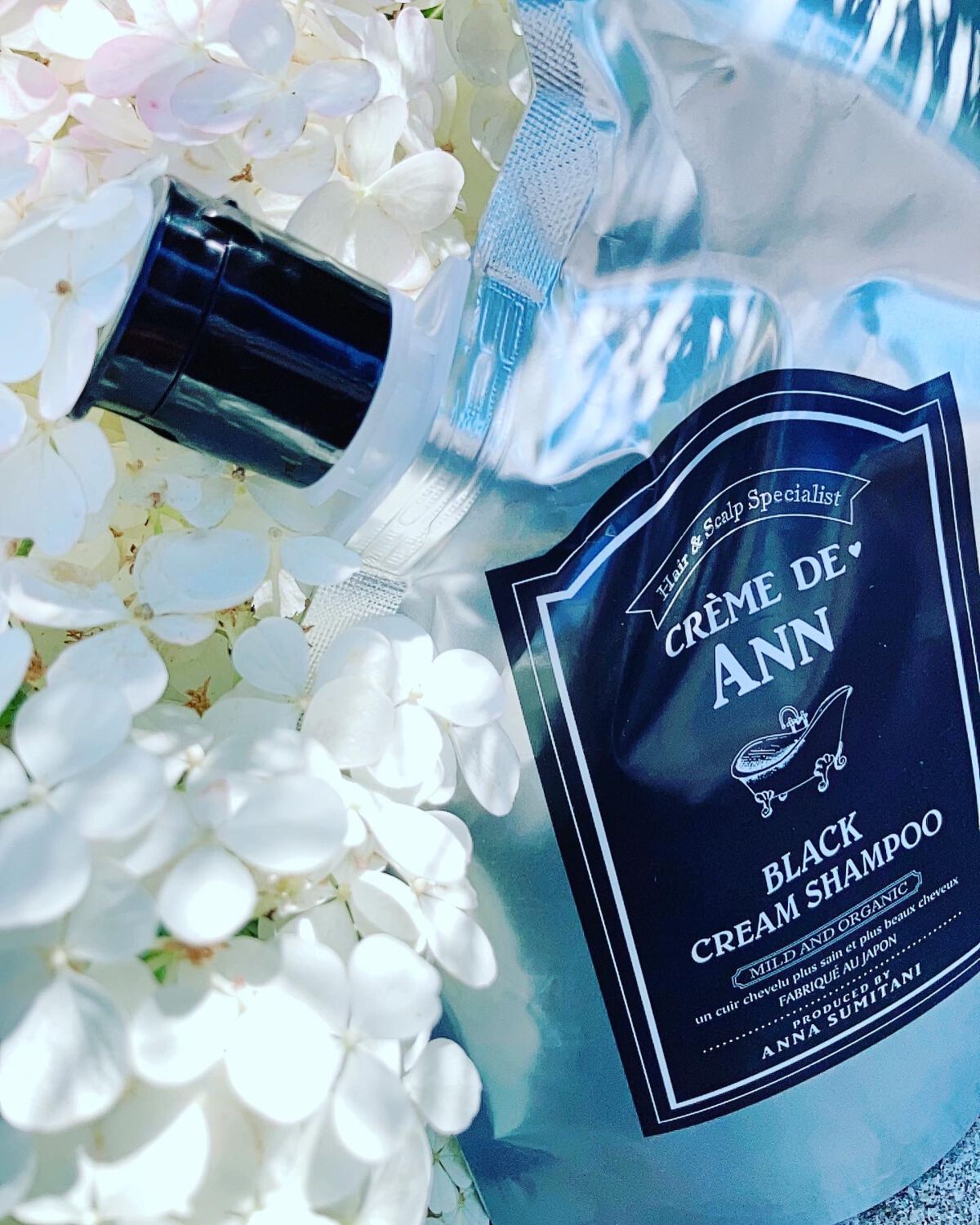 ブラッククリームシャンプー/creme de Ann/市販シャンプーを使ったクチコミ（2枚目）