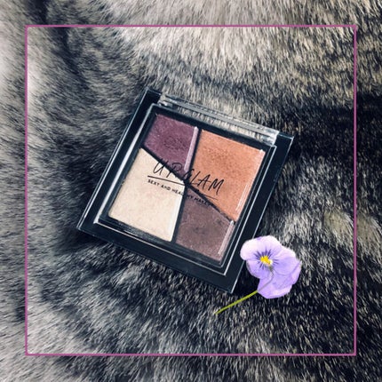 UR GLAM VELVET EYE COLOR PALETTE/U R GLAM/アイシャドウパレットを使ったクチコミ(1枚目)