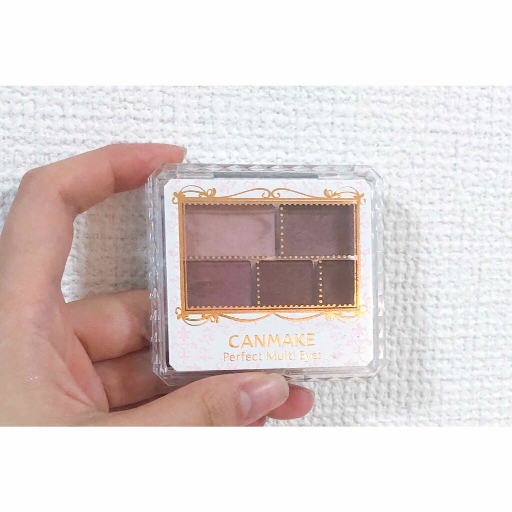パーフェクトマルチアイズ/キャンメイク/アイシャドウパレットを使ったクチコミ(1枚目)
