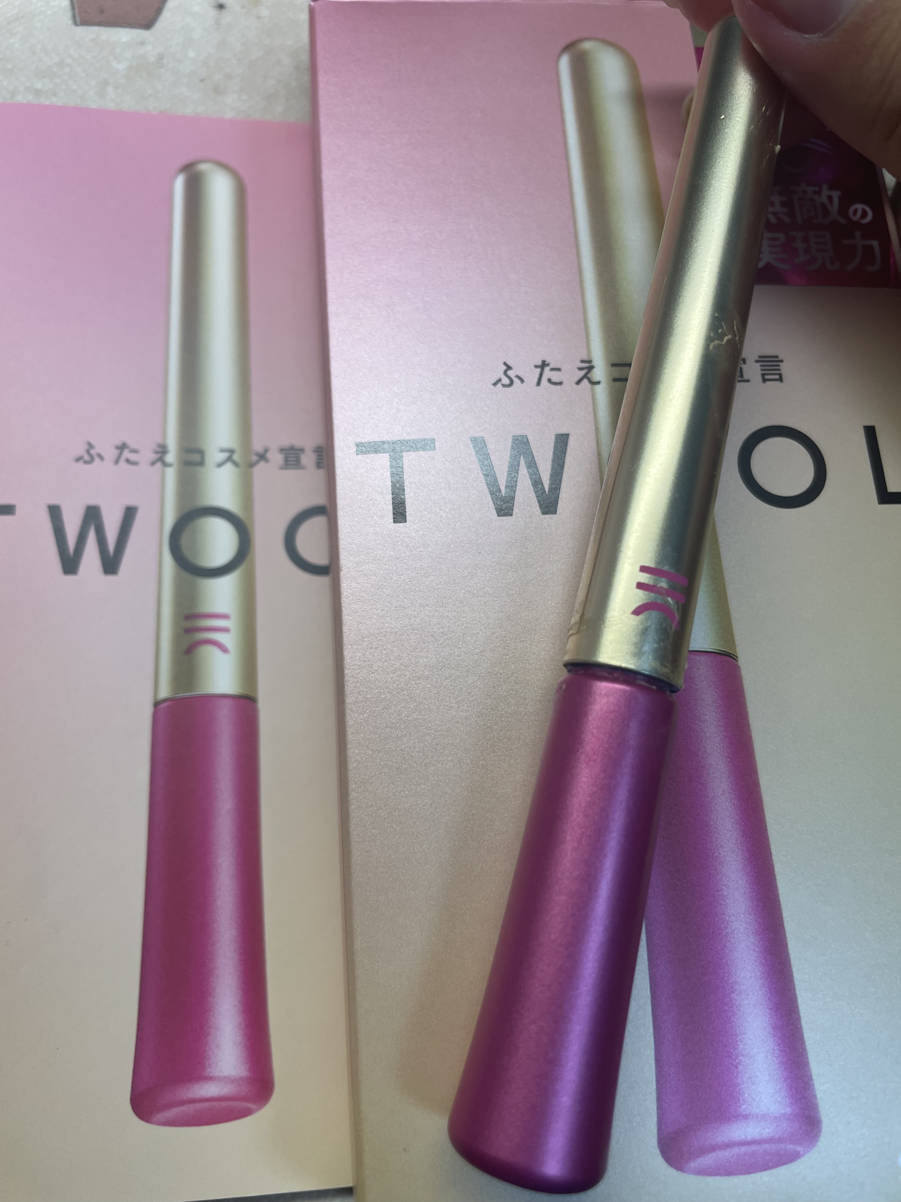 TWOOL ダブルアイリッドグルー/SHOBIDO/二重まぶた用アイテムを使ったクチコミ（1枚目）