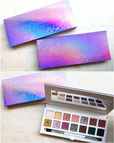 Sigma Makeup(海外) ENCHANTEDのクチコミ「#SIGMABEAUTY

【ENCHANTED EYESHADOW PALETTE】

《S.....」（2枚目）