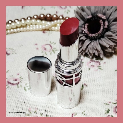 YSL ラブシャイン リップスティック 201 ROSEWOOD BLUSH ローズウッド ブラッシュ/YVES SAINT LAURENT BEAUTE/口紅を使ったクチコミ(3枚目)