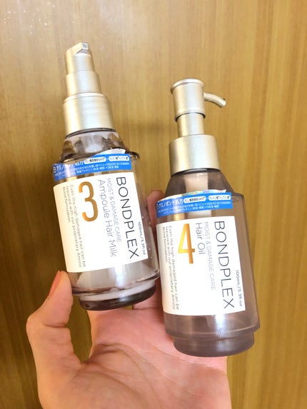 モイスト&ダメージケア アンプルミルク/ボンドプレックス/ヘアミルクを使ったクチコミ(1枚目)
