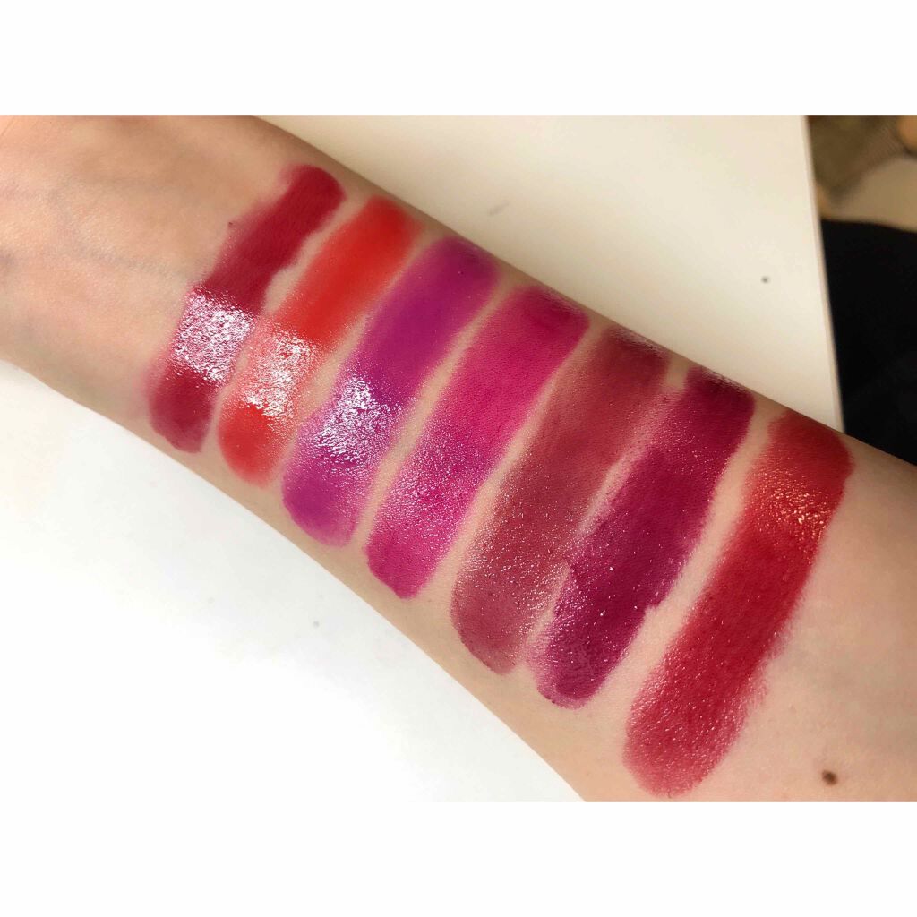 ルージュ ヴォリュプテ シャイン/YVES SAINT LAURENT BEAUTE/口紅を使ったクチコミ(2枚目)