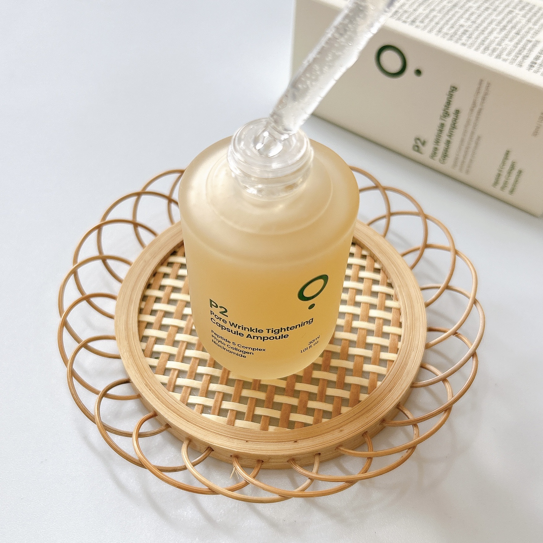 P2毛穴シワタイトニングカプセルアンプル/LUOKI/美容液を使ったクチコミ（2枚目）