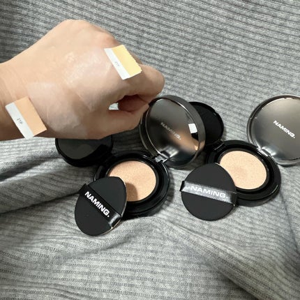 ネーミング ゼログラビティ カバーフィットクッション/NAMING./クッションファンデーションを使ったクチコミ(5枚目)