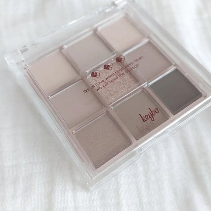 KEYBO FALL IN LOVE SHADOW PALETTE/keybo/アイシャドウパレットを使ったクチコミ(2枚目)