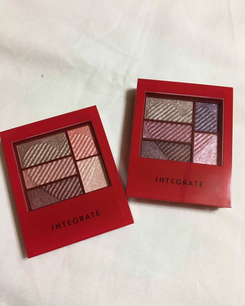 トリプルレシピアイズ/インテグレート/アイシャドウパレットを使ったクチコミ(1枚目)