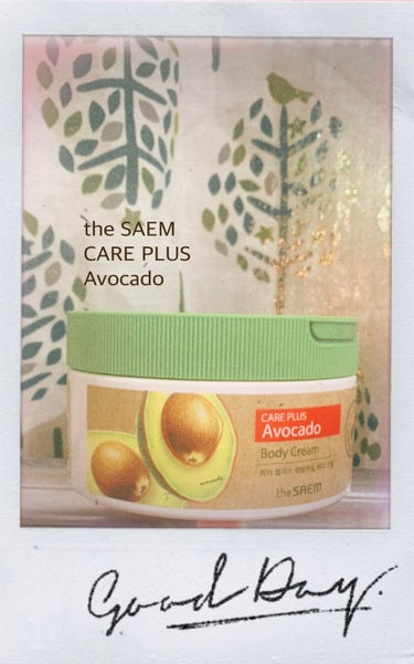 the SAEM ケアープラスアボカドボディクリームのクチコミ「THE  SAEM  CAREPLUS  avocado
これは文句なし♡3個目のリピ
森のバ.....」（1枚目）
