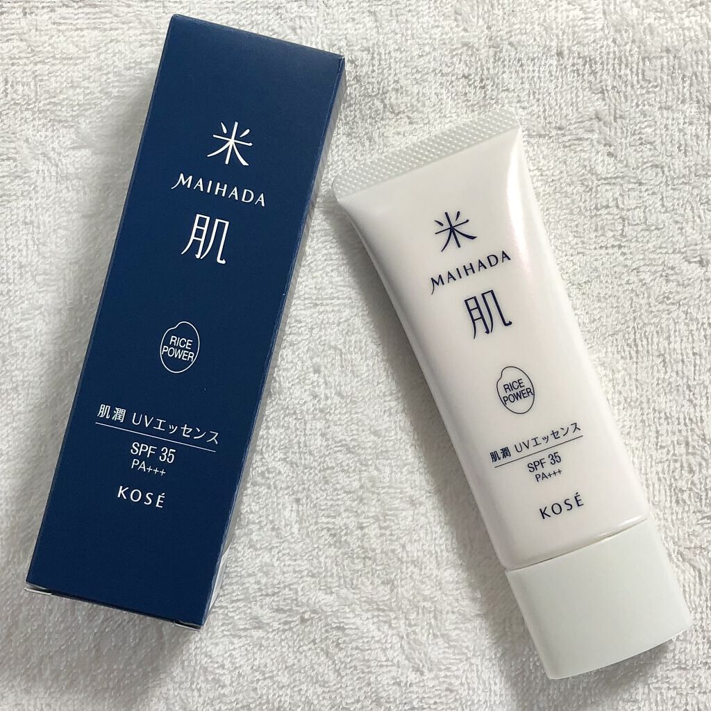 肌潤 UVエッセンス/米肌/日焼け止めローションを使ったクチコミ（1枚目）