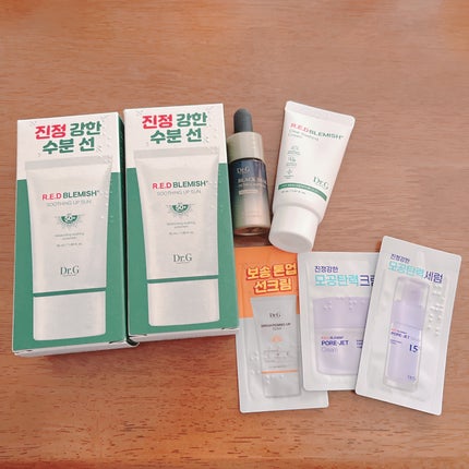 レッドブレミッシュスージングアップサン/Dr.G/日焼け止めクリームを使ったクチコミ(1枚目)