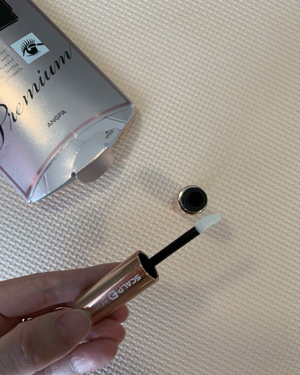 スカルプD ボーテ ピュアフリーアイラッシュセラム　プレミアム/アンファー(スカルプD)/まつげ美容液を使ったクチコミ（1枚目）