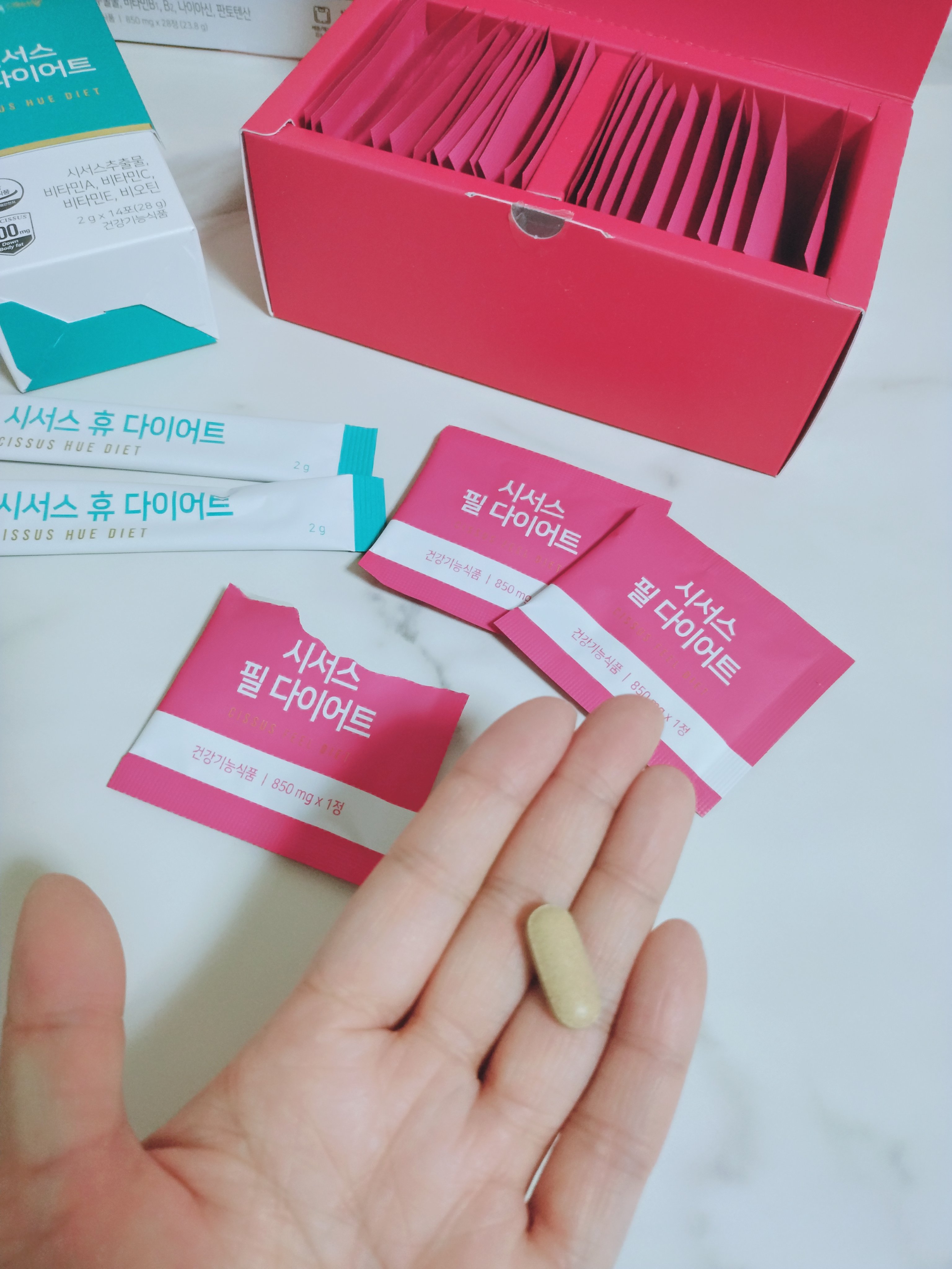 CISSUS HUE DIET/nuon/ボディサプリメントを使ったクチコミ（3枚目）