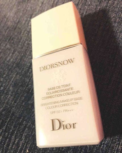 【旧】スノー メイクアップ ベース UV35 SPF35/PA+++/Dior/化粧下地を使ったクチコミ(1枚目)
