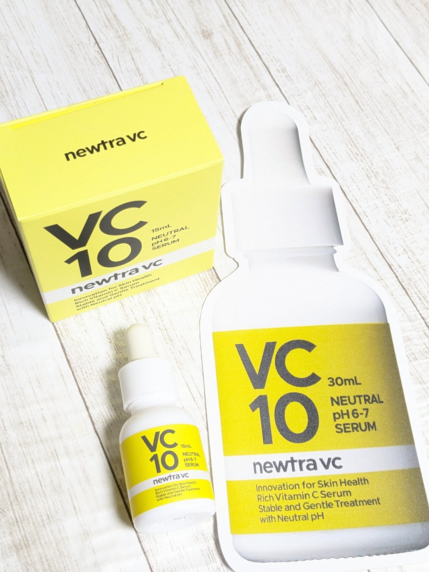 newtra VC 10 SERUM/newtra vc/美容液を使ったクチコミ(7枚目)