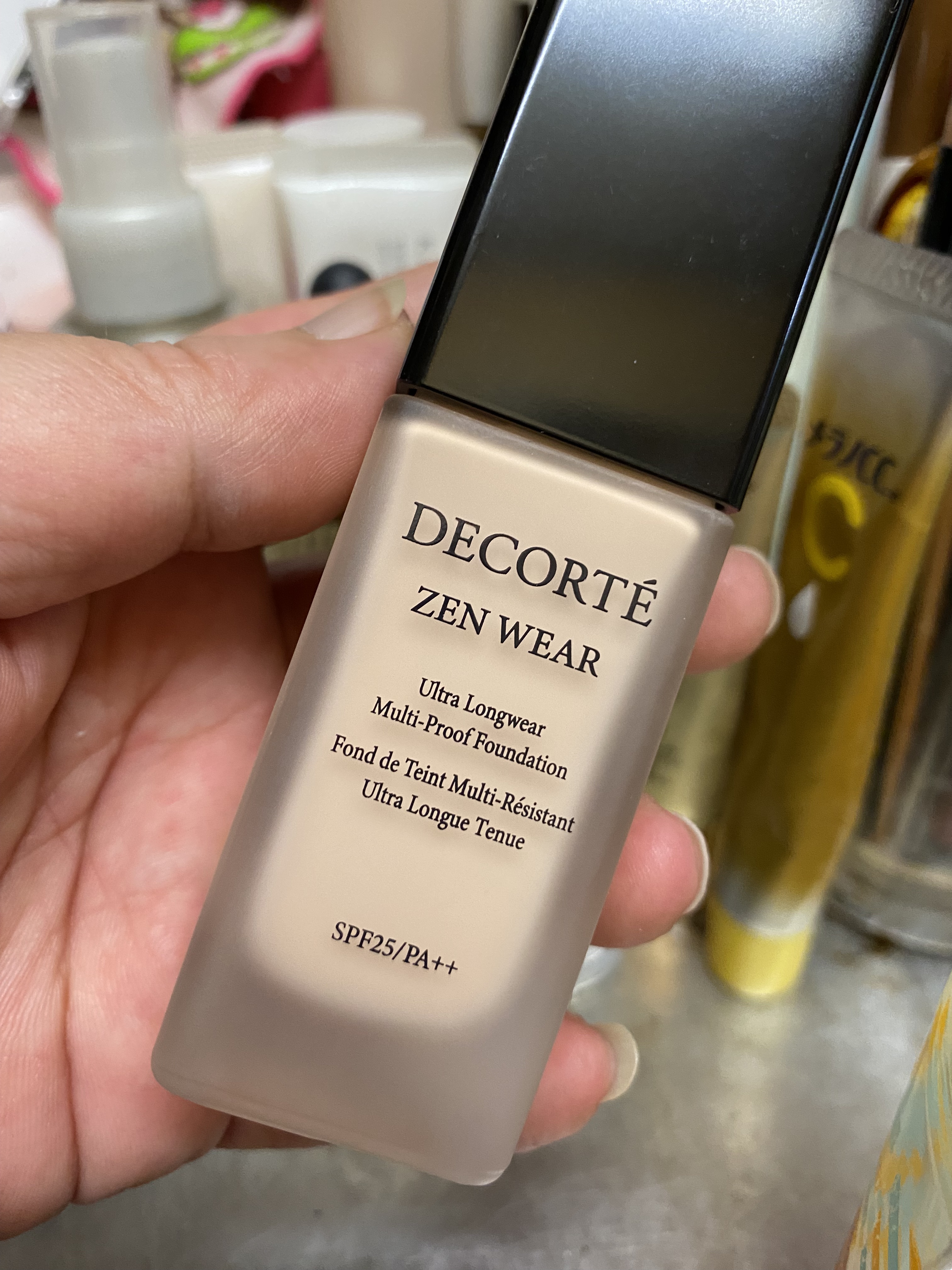 ゼン ウェア フルイド N33/DECORTÉ/リキッドファンデーションを使ったクチコミ（1枚目）