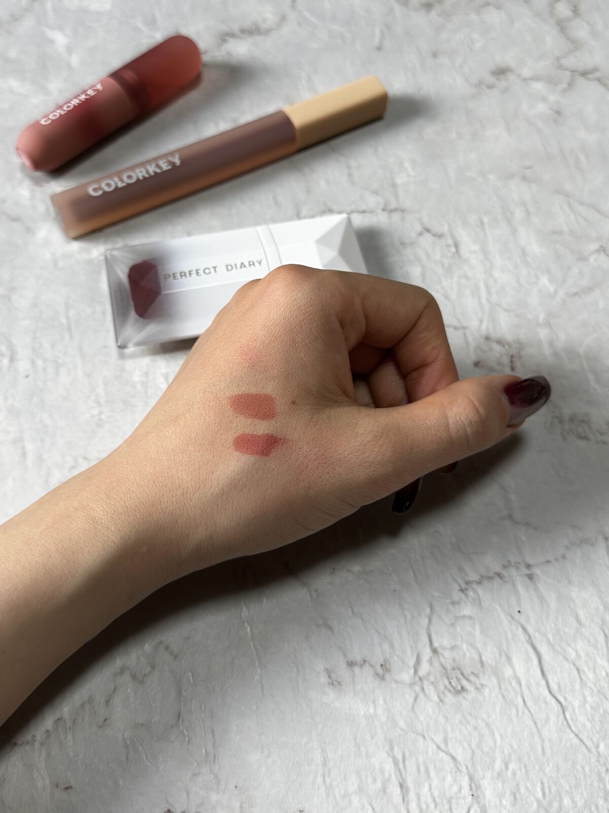 CKムースMリップ(通称:CKムース泥リップ)/COLORKEY/口紅を使ったクチコミ（2枚目）