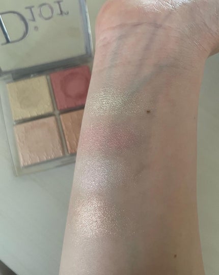 ディオール バックステージ フェイス グロウ パレット/Dior/ハイライトを使ったクチコミ(3枚目)