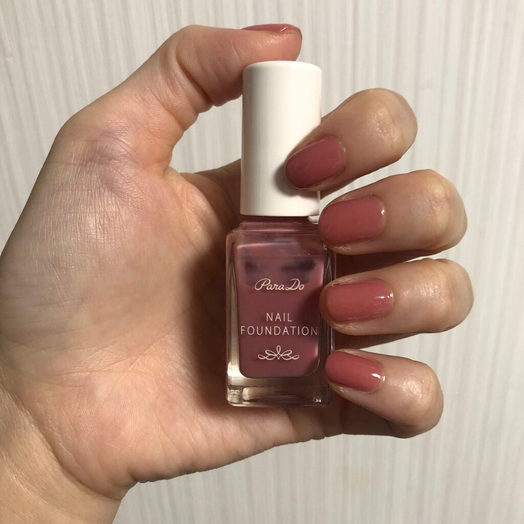 ネイルファンデーション/パラドゥ/マニキュアを使ったクチコミ(1枚目)