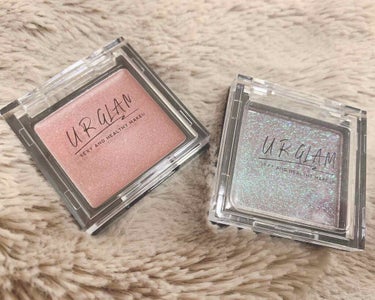 UR GLAM　POWDER EYESHADOW シェルピンク〈ブルーラメ〉/U R GLAM/シングルアイシャドウを使ったクチコミ（3枚目）