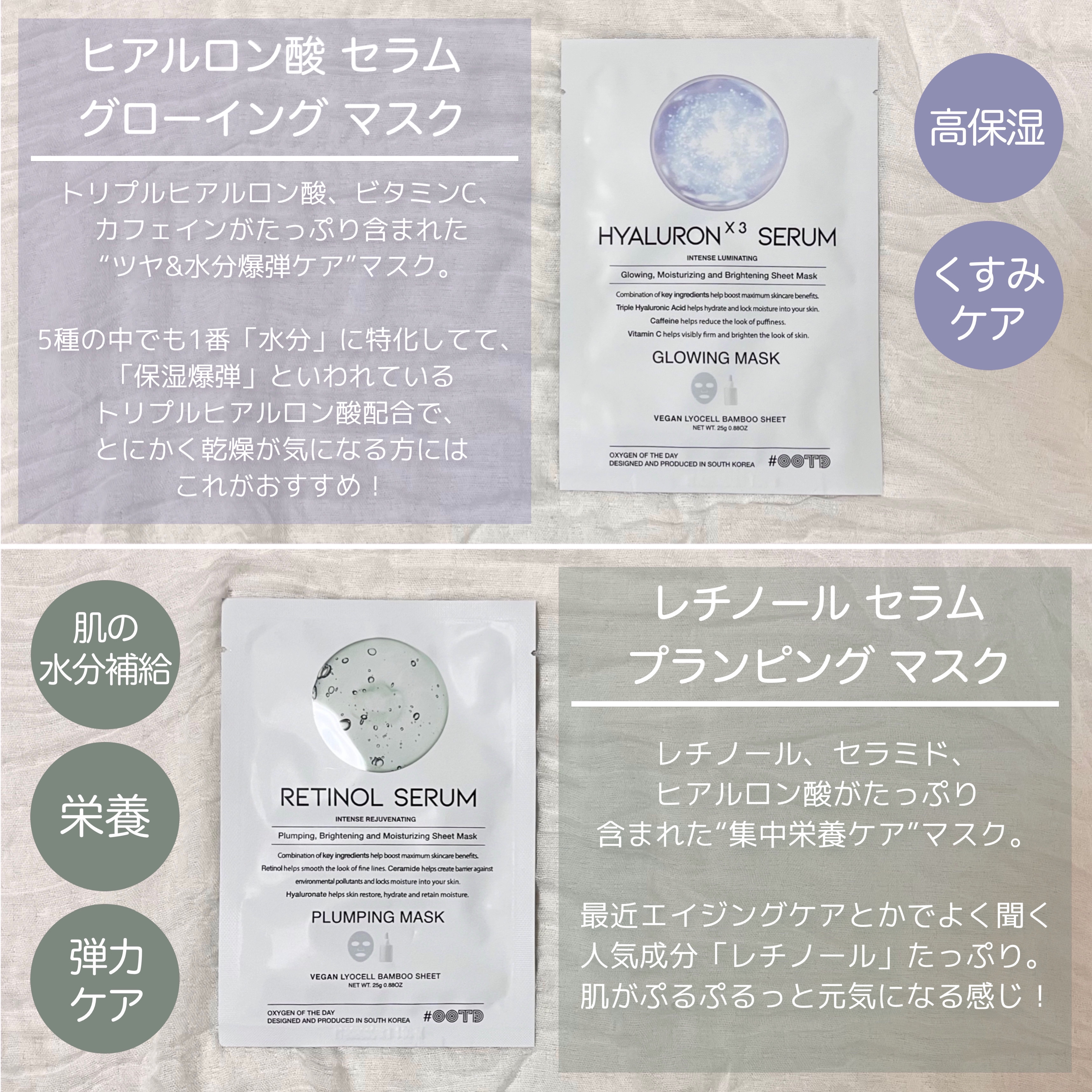 トリプルヒアルロン酸 セラム グローイング マスク/OOTD Beauty/シートマスク・パックを使ったクチコミ（3枚目）