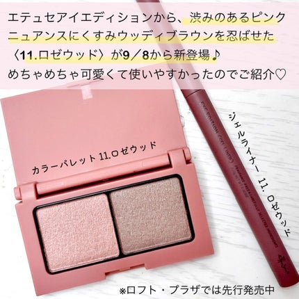 エテュセ アイエディション(カラーパレット)/ettusais/アイシャドウパレットを使ったクチコミ(2枚目)