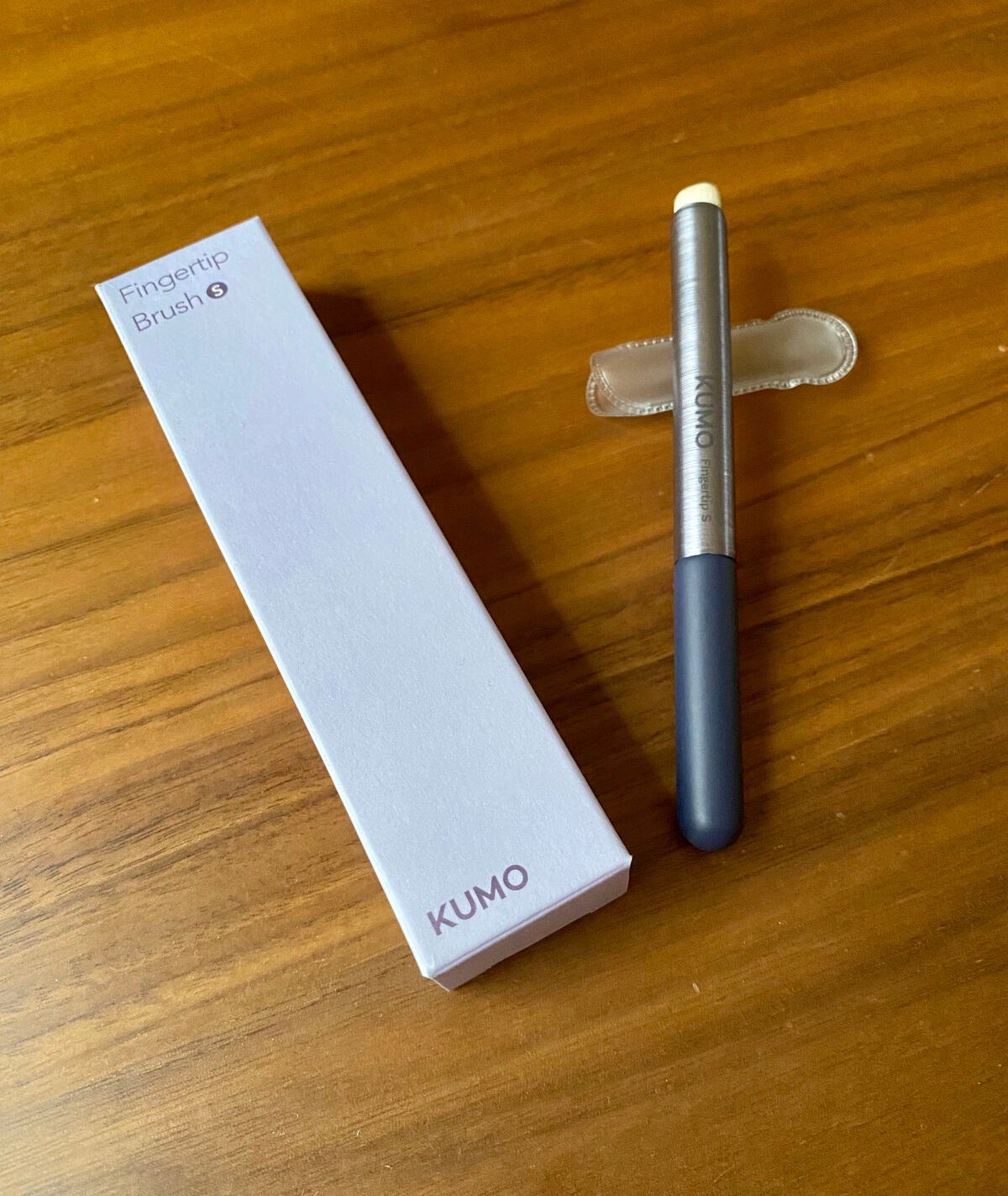 Mini Fingertip brush/KUMO/メイクブラシを使ったクチコミ(1枚目)