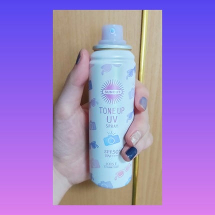 トーンアップUV スプレー/サンカット®/日焼け止め・UVケアを使ったクチコミ(1枚目)
