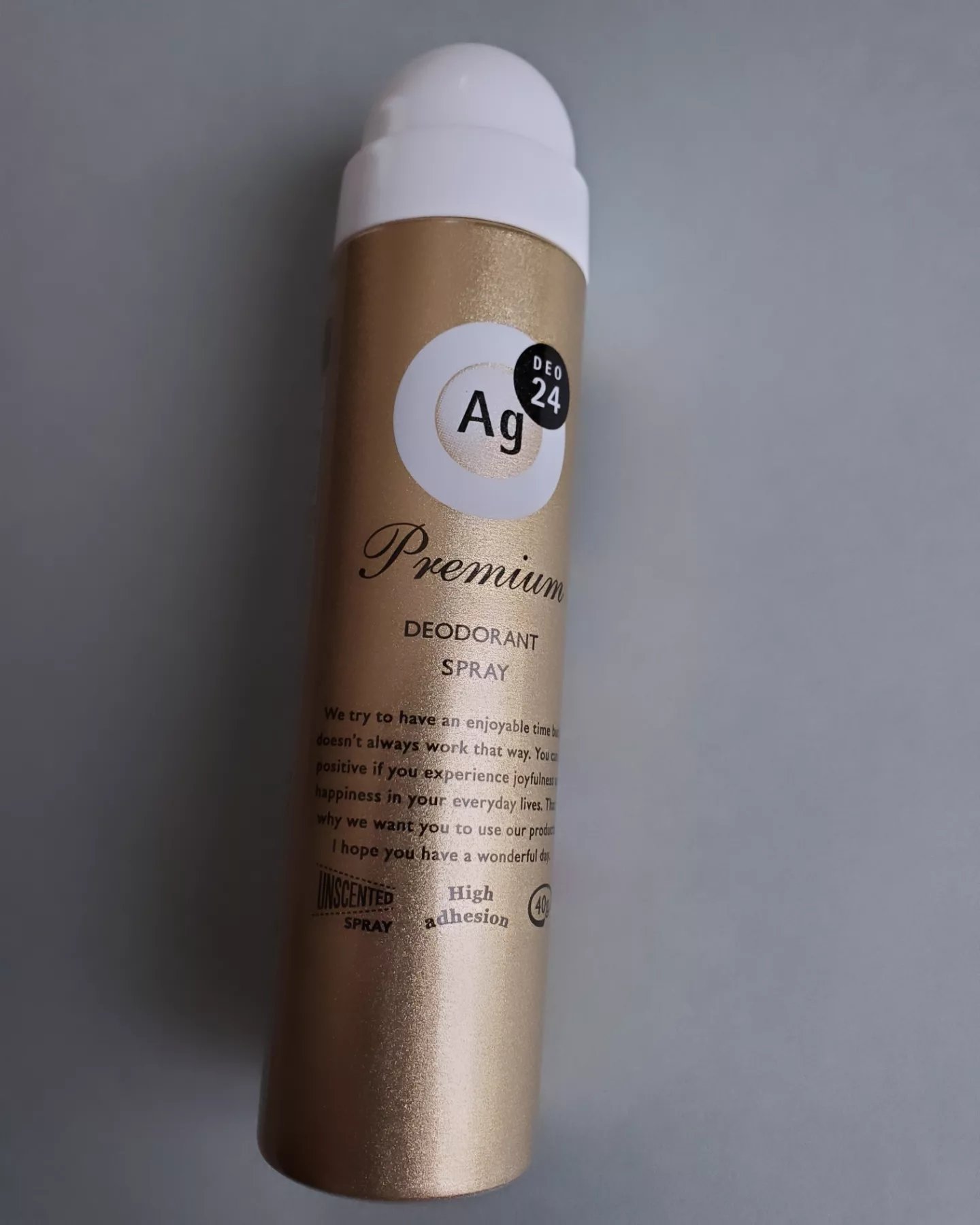 プレミアム デオドラントスプレーＤＸ (無香性) /エージーデオ24/デオドラント・制汗剤を使ったクチコミ（1枚目）