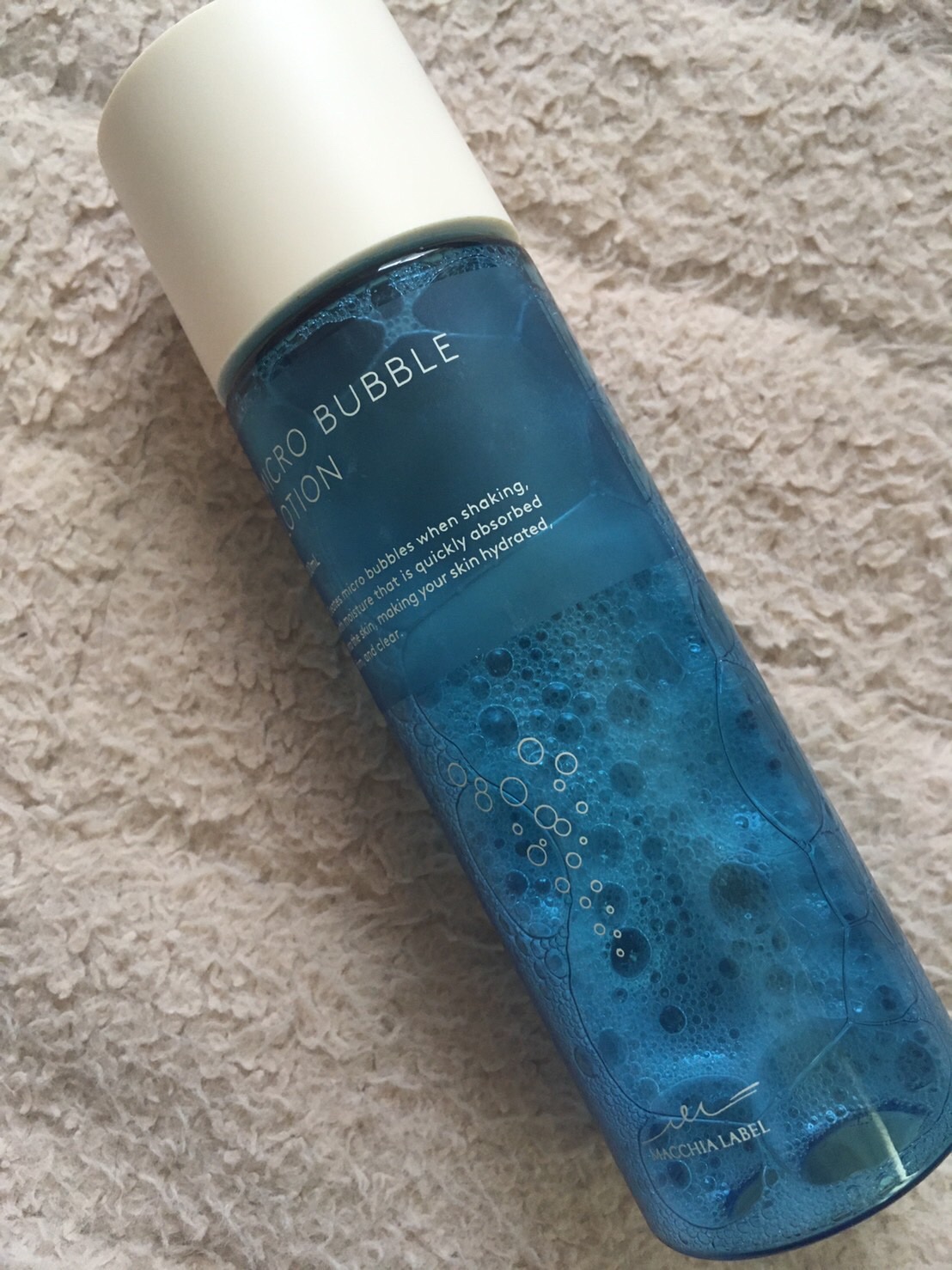 薬用マイクロバブルローション/Macchia Label/化粧水を使ったクチコミ（1枚目）