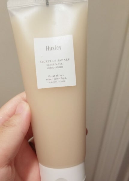 スリープマスク;グッドナイト/Huxley/洗い流すパック・マスクを使ったクチコミ(1枚目)