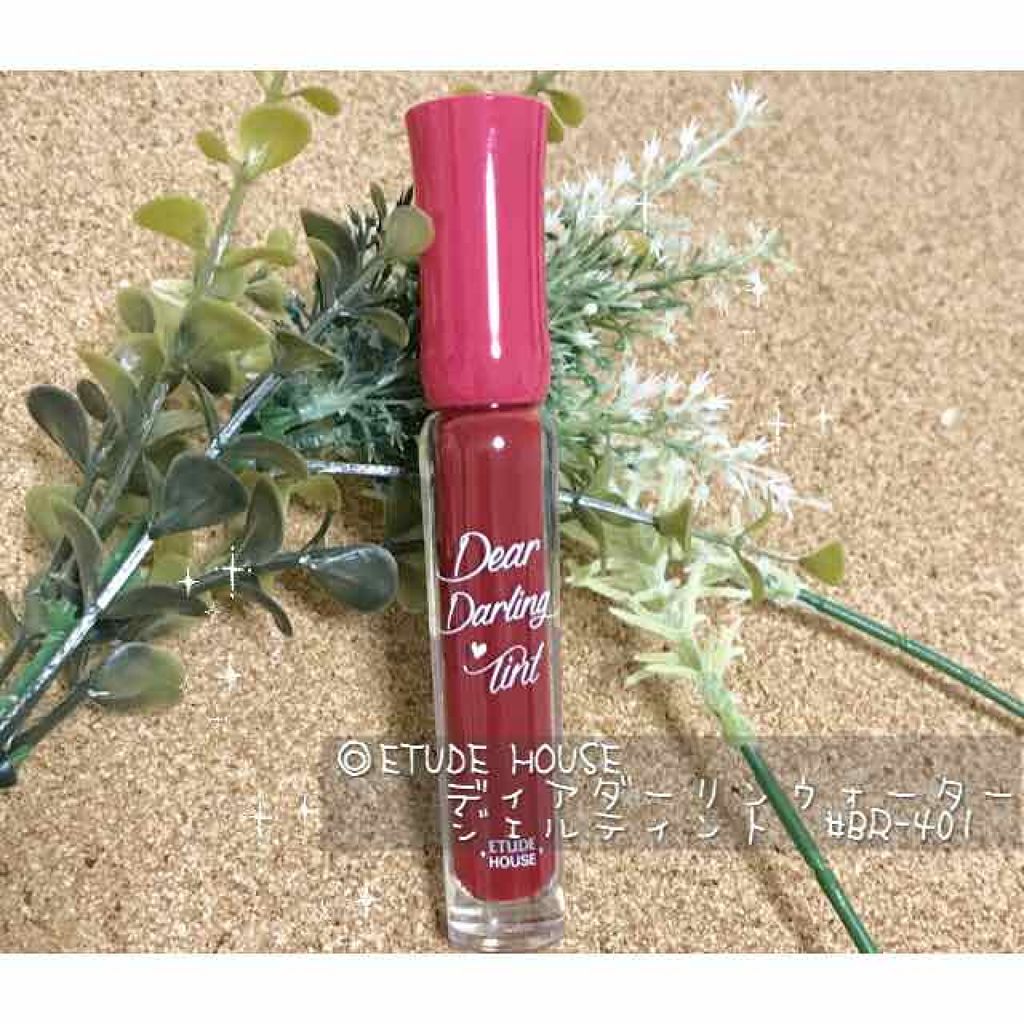 ディアダーリン ウォータージェルティント/ETUDE/リップティントを使ったクチコミ(1枚目)