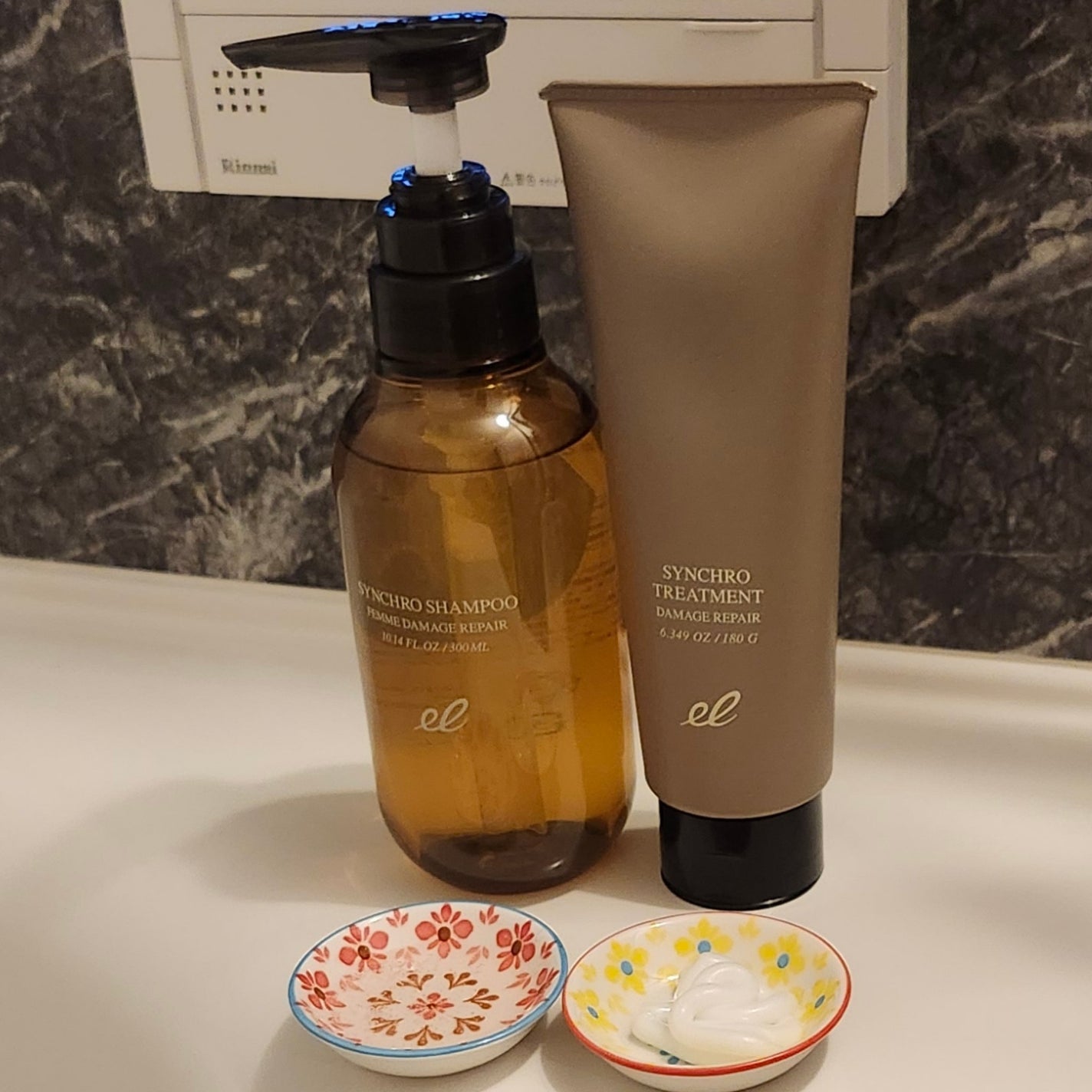 シンクロシャンプー ファム DAMAGE REPAIR/シンクロトリートメント DAMAGE REPAIR/ELECTRON/市販シャンプーを使ったクチコミ(2枚目)