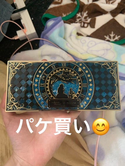 アリスドリームランドシリーズ 12色アイシャドウパレット(ZEESEA×大英博物館) 02 アリス/ZEESEA/アイシャドウパレットを使ったクチコミ(1枚目)