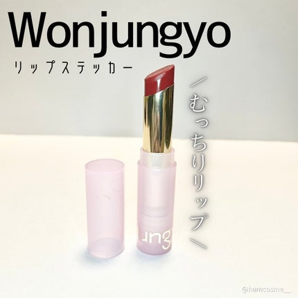ウォンジョンヨ リップステッカー/Wonjungyo/口紅を使ったクチコミ(3枚目)