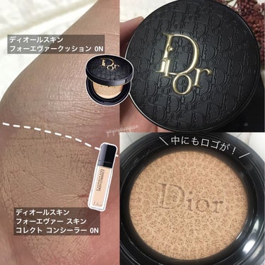 【旧】ディオールスキン フォーエヴァー クッション/Dior/クッションファンデーションを使ったクチコミ（2枚目）