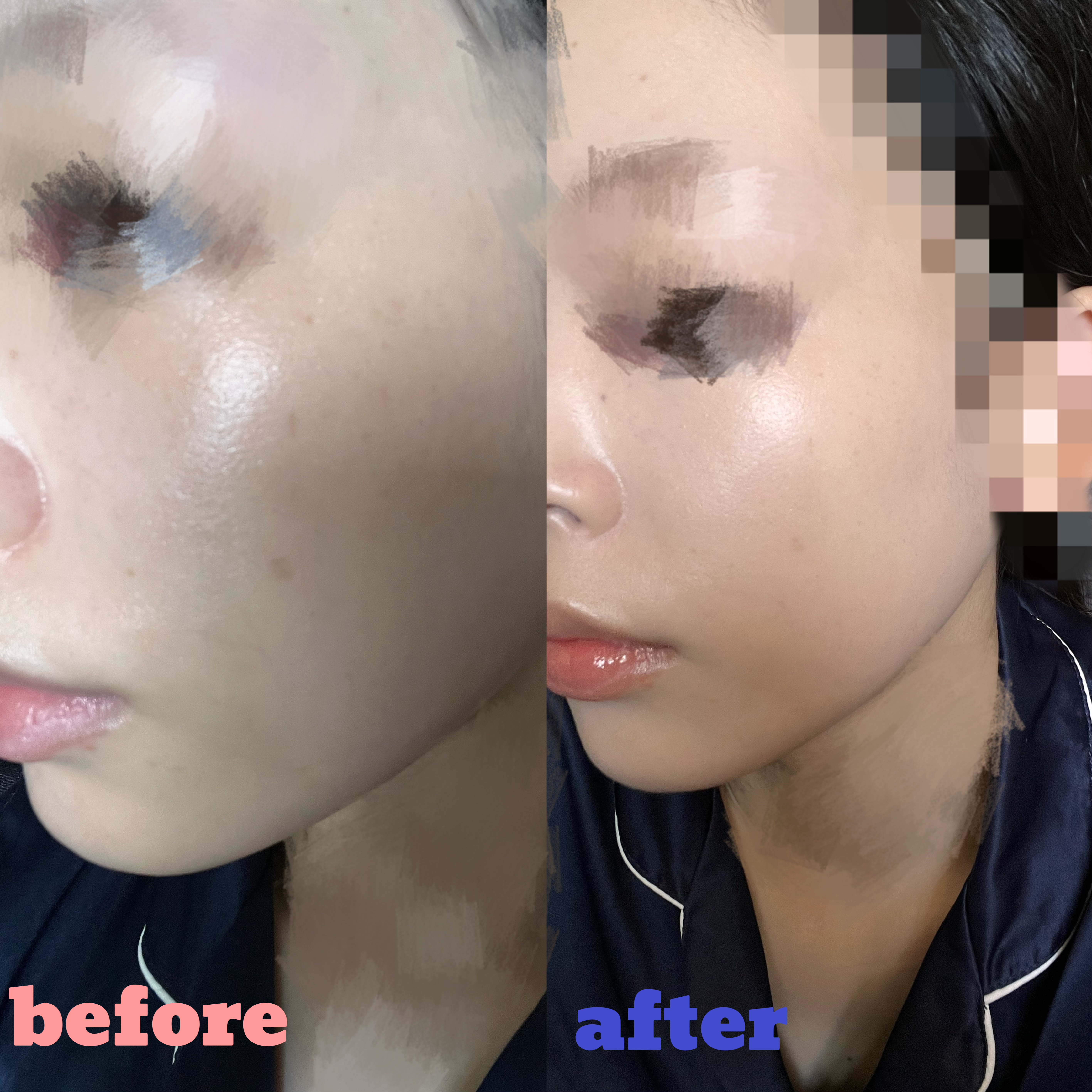 #270S ミニ ラウンド スラント ブラシ/M・A・C/メイクブラシを使ったクチコミ（2枚目）