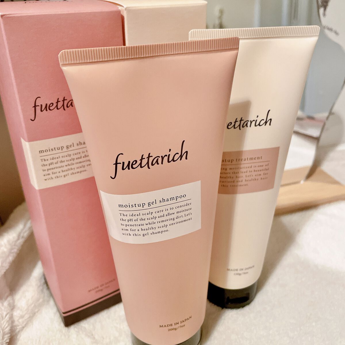 モイストアップ ジェル シャンプー/トリートメント/fuettarich (フエッタリッチ)/サロンシャンプーを使ったクチコミ（2枚目）