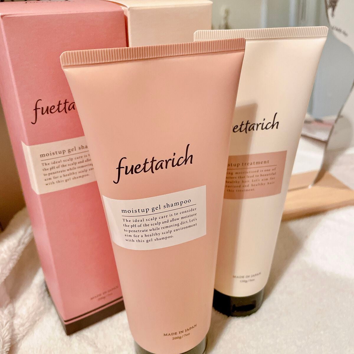 モイストアップ ジェル シャンプー/トリートメント/fuettarich (フエッタリッチ)/サロンシャンプーを使ったクチコミ(1枚目)