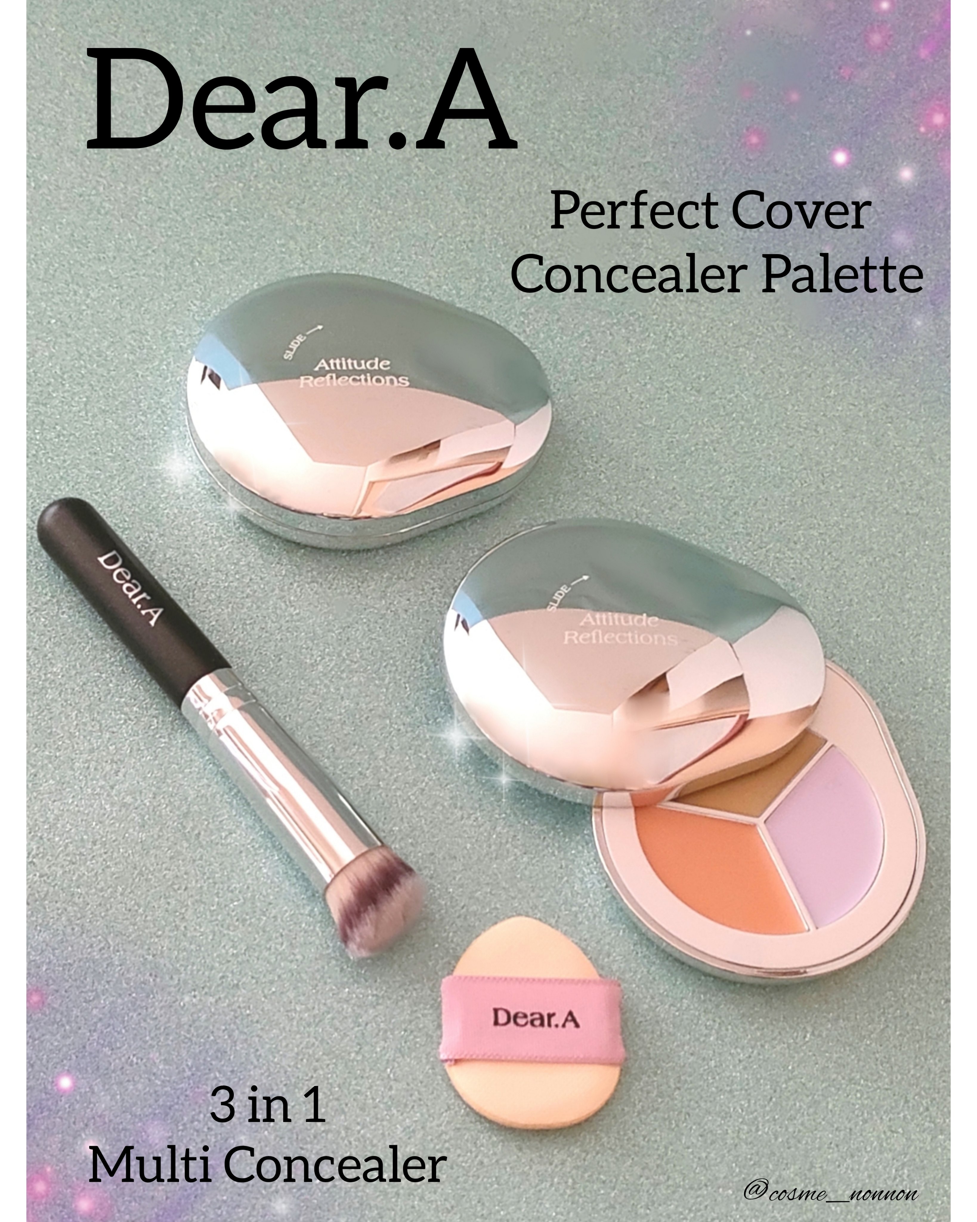 パーフェクトカバー コンシーラーパレット/Dear.A/パレットコンシーラーを使ったクチコミ（1枚目）