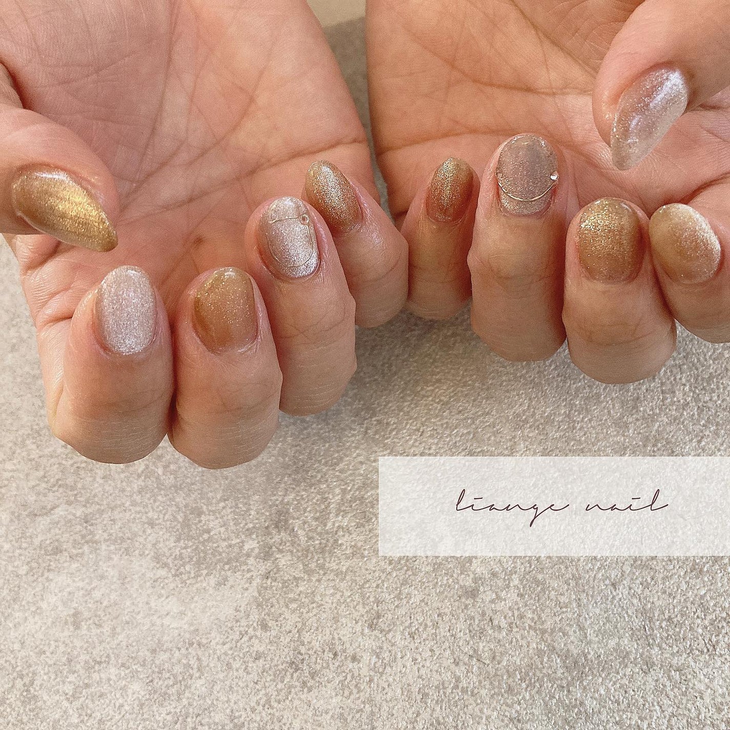 Yuki on LIPS 「.マグネット❤︎.....Liangenail《リアンジェネ..」(1枚目)