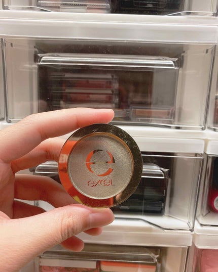 シャイニーシャドウ N/excel/単色アイシャドウを使ったクチコミ(1枚目)