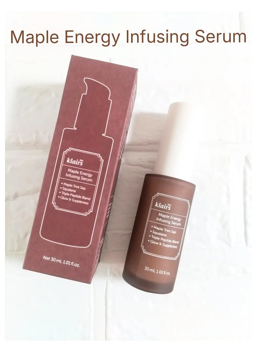 メープルエナジーインフュージングクリーム/Klairs/フェイスクリームを使ったクチコミ（2枚目）