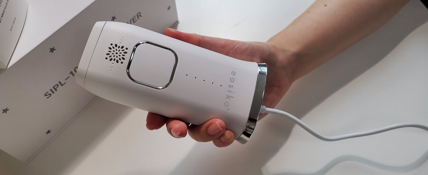 SIPL-1000C 家庭用光美容器/eosika/家庭用脱毛器を使ったクチコミ(1枚目)