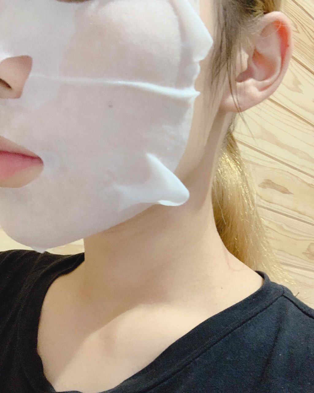 スーパーコラーゲン スプリーム プレミアム シートマスク/DHC/シートマスク・パックを使ったクチコミ(2枚目)