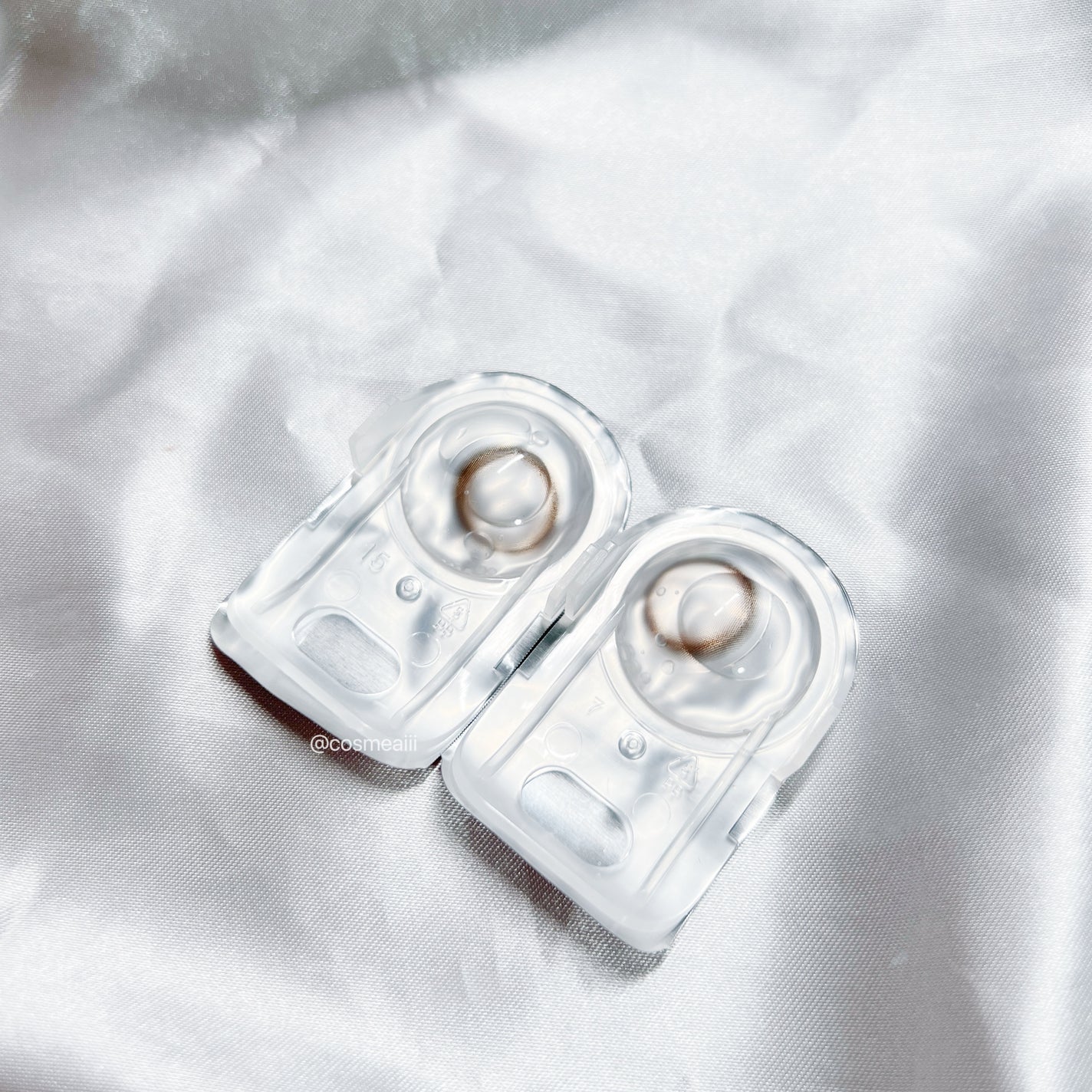 chiffon/meilly/ワンデー(1DAY)カラコンを使ったクチコミ(3枚目)