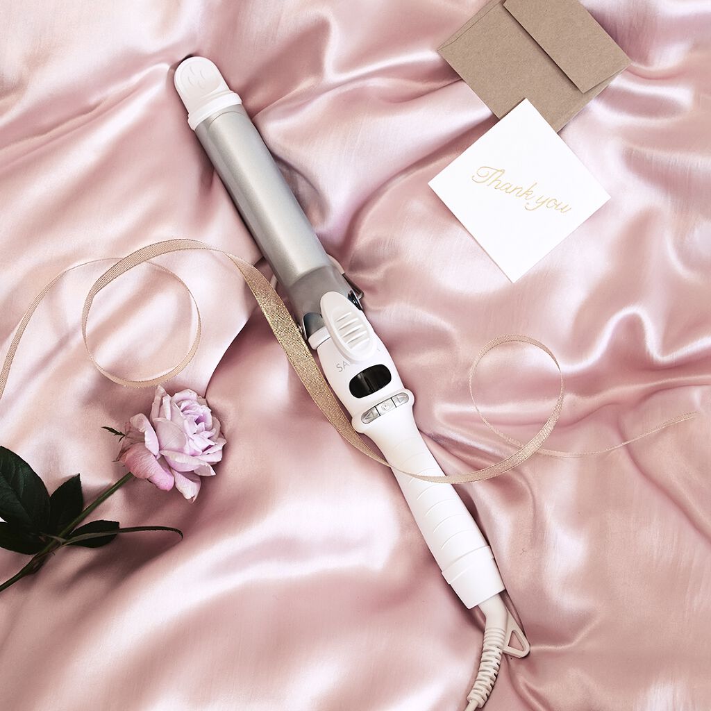 セラミックカール ヘアアイロン/SALONIA/カールアイロンを使ったクチコミ(1枚目)